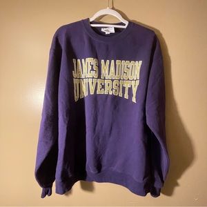 Purple JMU Crewneck